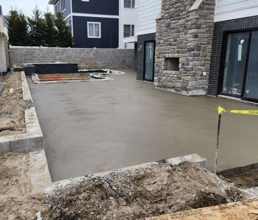 Professional concrete work in Prosper Texas