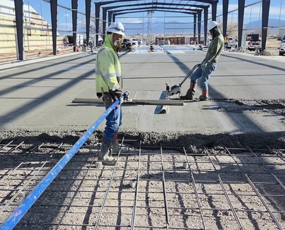 Workshop slab in Prosper TX